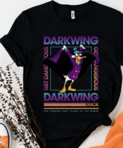 Disney Darkwing Duck Get Dangerous Square T-Shirt Unisex Adult T-shirt Kid shirt Gift for Birthday Hoodie Sweatshirt Toddler Tee
