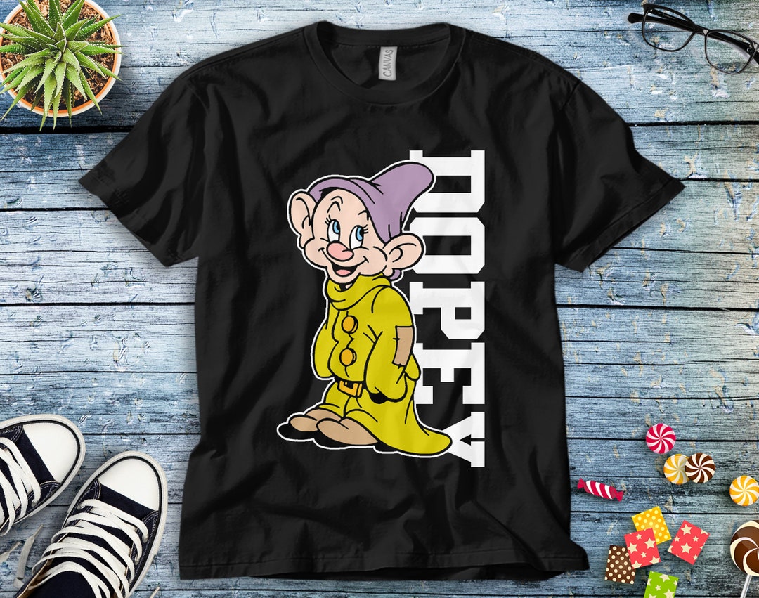 Disney Dopey Dwarf I'm Dopey Funny Face Hello People Unisex Tee Adult T-shirt Kid Shirt Long Sleeve Hoodie Sweatshirt