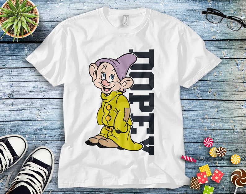 Disney Dopey Dwarf I'm Dopey Funny Face Hello People Unisex Tee Adult T-shirt Kid Shirt Long Sleeve Hoodie Sweatshirt