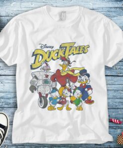 Disney Duck Tales Friends Group Graphic Unisex Tee Adult T-shirt Kid Shirt Long Sleeve Hoodie Sweatshirt Women's Tank