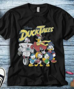 Disney Duck Tales Friends Group Graphic Unisex Tee Adult T-shirt Kid Shirt Long Sleeve Hoodie Sweatshirt Women's Tank