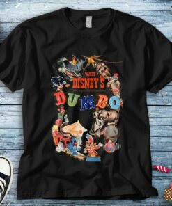 Disney Dumbo Classic Characters Logo T-Shirt Unisex Tee Adult T-shirt Kid Shirt Long Sleeve Hoodie Sweatshirt Women's Tank