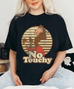 Disney Emperor's New Groove Kuzco Llama No Touchy T-Shirt Disneyland Vacation Holiday Trip Unisex Adult T-shirt Kid Shirt Hoodie Sweatshirt