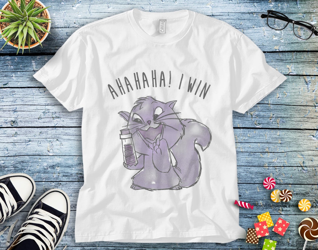 Disney Emperor's New Groove Yzma Cat Ahaha I Win T-Shirt Unisex Adult T-shirt Kid Shirt Toddler Tee Women's Tank