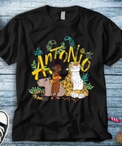 Disney Encanto Antonio with Animal Friends T-Shirt Unisex Adult T-shirt Kid Shirt Long Sleeve Hoodie Sweatshirt Women's Tank