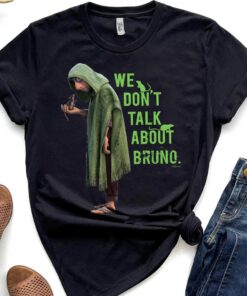 Disney Encanto We Don’t Talk About Bruno T-shirt Unisex Adult T-shirt Kid shirt Gift for Birthday Hoodie Sweatshirt Toddler Tee