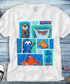 Disney Finding Dory Characters T-Shirt Unisex Tee Adult T-shirt Kid Shirt Long Sleeve Hoodie Sweatshirt Women's Tank