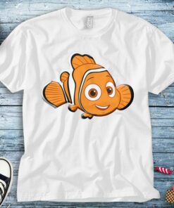 Disney Finding Dory Nemo Character Portrait Graphic T-Shirt Unisex Tee Adult T-shirt Kid Shirt Long Sleeve Hoodie Sweatshirt Woman's Tank