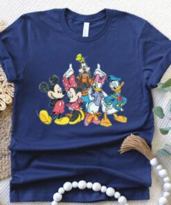 Disney Friends Group Shirt, Disney Shirt, Mickey And Friends Shirt, Walt Disney Shirt, Mickey And Friends Shirt, Disney Character Shirts Gift Adult Kid Toddler Tee
