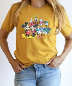 Disney Friends Group Shirt, Disney Shirt, Mickey And Friends Shirt, Walt Disney Shirt, Mickey And Friends Shirt, Disney Character Shirts Gift Adult Kid Toddler Tee