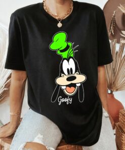 Disney Goofy Big Face Goofy Portrait T-Shirt, A Goofy Movie Shirt, Disneyland Holiday Vacation Gift Unisex Adult T-shirt Kid Shirt