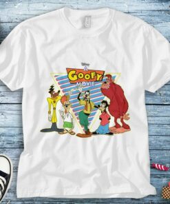 Disney Goofy Movie All Characters Unisex Adult T-shirt Kid Shirt Long Sleeve Hoodie Sweatshirt Women's Tank