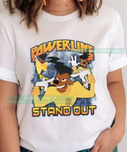 Disney Goofy Movie Powerline Stand Out Portrait T-Shirt Unisex T-shirt Birthday Shirt Gift For Men Women Kid Hoodie Sweatshirt Toddler Shirt
