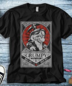 Disney Grumpy Grumpster Dwarf T-Shirt Unisex Tee Adult T-shirt Kid Shirt Long Sleeve Hoodie Sweatshirt Women's Tank