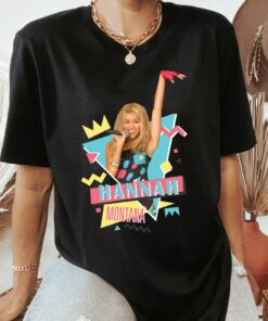 Disney Hannah Montana 90s Vintage T-Shirt, Hannah Montana Homage Shirt, Disneyland Holiday Vacation Trip Gift Unisex Adult T-shirt Kid Shirt