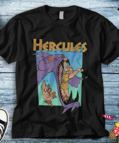 Disney Hercules Funny Hydra Battle Retro Unisex Adult T-shirt Kid Shirt Long Sleeve Hoodie Sweatshirt Women's Tank