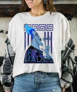 Disney Hercules Hades Geometric Portrait Graphic T-Shirt, Disney Trip Tee, Disneyland Family Vacation Gift Unisex T-shirt Kid Shirt