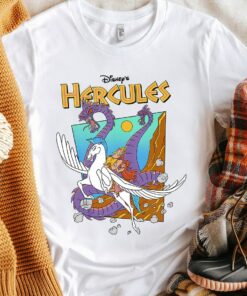 Disney Hercules Hydra Classic Movie Poster Shirt, Disneyland Vacation, Unisex T-shirt Family Matching Birthday Gift Adult Kid Toddler Tee