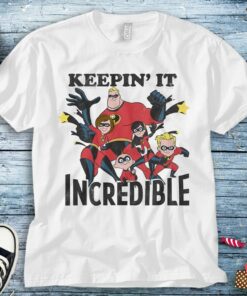 Disney Incredibles Keepin It Graphic T-Shirt Unisex Adult T-shirt Kid Shirt Long Sleeve Hoodie Sweatshirt