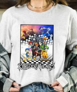 Disney Kingdom Hearts Throne Donald and Goofy Shirt, Magic Kingdom Holiday Trip Unisex T-shirt Family Birthday Gift Adult Kid Toddler Tee