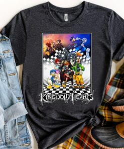 Disney Kingdom Hearts Throne Donald and Goofy Shirt, Magic Kingdom Holiday Trip Unisex T-shirt Family Birthday Gift Adult Kid Toddler Tee