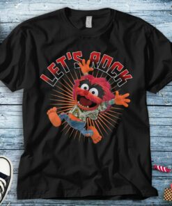 Disney Let's Rock Muppet Babies Animal Unisex Tee Adult T-shirt Kid Shirt Long Sleeve Hoodie Sweatshirt Women's Tank