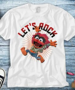 Disney Let's Rock Muppet Babies Animal Unisex Tee Adult T-shirt Kid Shirt Long Sleeve Hoodie Sweatshirt Women's Tank