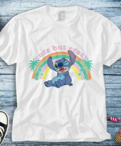 Disney Lilo And Stitch Cute But Crazy Stitch T-Shirt Unisex Tee Adult T-shirt Kid Shirt Long Sleeve Hoodie Sweatshirt Women's Tank