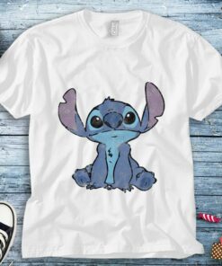 Disney Lilo And Stitch Funny Stitch Portrait T-Shirt Unisex Tee Adult T-shirt Kid Shirt Long Sleeve Hoodie Sweatshirt