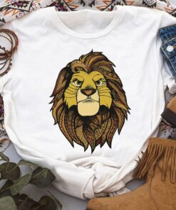 Disney Lion King Characters Noble Simba Graphic Shirt, Disneyland Vacation Trip Unisex T-shirt Family Birthday Gift Adult Kid Toddler Tee