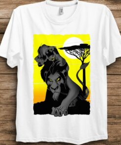 Disney Lion King Scar And Hyenas Sahara Group Poster T-Shirt Unisex Adult T-shirt Kid shirt Gift for Birthday Hoodie Sweatshirt Toddler Tee