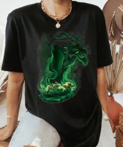 Disney Lion King Scar Smoke Graphic T-Shirt, The Lion King Shirt, Disneyland Family Vacation Trip Gift Unisex Adult T-shirt Kid T-shirt