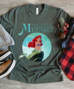 Disney Little Mermaid Ariel Splash Rock Graphic Shirt, Magic Kingdom Tee, Disneyland Family Trip Vacation Gift Unisex T-shirt