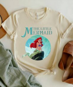 Disney Little Mermaid Ariel Splash Rock Graphic Shirt, Magic Kingdom Tee, Disneyland Family Trip Vacation Gift Unisex T-shirt