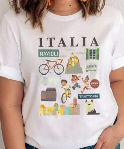 Disney Luca Italia Icons T-Shirt Unisex Adult T-shirt Kid shirt Gift for Birthday Hoodie Sweatshirt Toddler Tee Disneyland Vacation