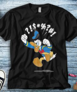 Disney Mickey And Friends Donald Angry Jump Shirt Unisex Tee Adult T-shirt Kid Shirt Long Sleeve Hoodie Sweatshirt Women's Tank