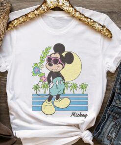 Disney Mickey And Friends Mickey Retro Beach Unisex T-shirt Birthday Shirt Gift For Men Women Kid Hoodie Sweatshirt Toddler Shirt
