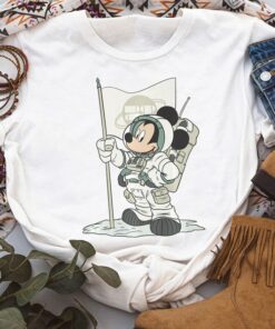 Disney Mickey Mouse Astronaut Outfit Premium Unisex T-shirt Birthday Shirt Gift For Men Women Kid Hoodie Sweatshirt Toddler Shirt