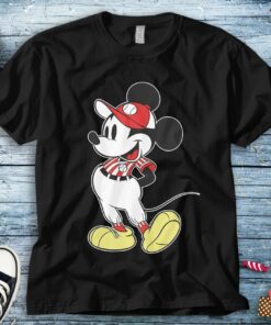 Disney Mickey Mouse Baseball Outfit T-Shirt Unisex Tee Adult T-shirt Kid Shirt Long Sleeve Hoodie Sweatshirt Women's Tank