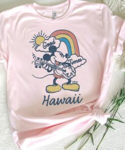 Disney Mickey Mouse Good Times Hawaii T-Shirt Unisex Adult T-shirt Kid shirt Gift for Birthday Hoodie Sweatshirt Toddler Tee