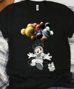Disney Mickey Mouse Space Travel Classic T-Shirt Unisex T-shirt Birthday Shirt Gift For Men Women Kid Hoodie Sweatshirt Toddler Shirt