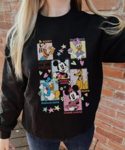 Disney Mickey Mouse Sweatshirt, Mickey And Friends Sweater, Mickey Minnie Mouse, Donald, Daisy, Goofy, Pluto, Retro Disney, Disney World