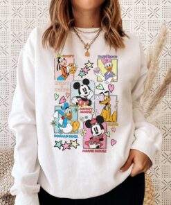 Disney Mickey Mouse Sweatshirt, Mickey And Friends Sweater, Mickey Minnie Mouse, Donald, Daisy, Goofy, Pluto, Retro Disney, Disney World