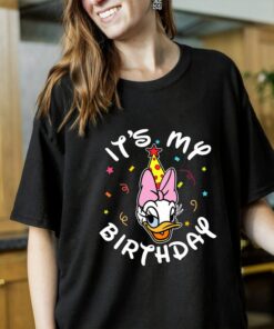 Disney Mickey and Friends It's My Birthday Shirt, Mickey Minnie Donald Goofy Pluto, Disneyland Trip Gift Unisex Adult T-shirt Kid Shirt