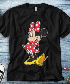 Disney Minnie Mouse Classic Pose Mickey And Friends Unisex Tee Adult T-shirt Kid Shirt Long Sleeve Hoodie Sweatshirt Woman's Tank