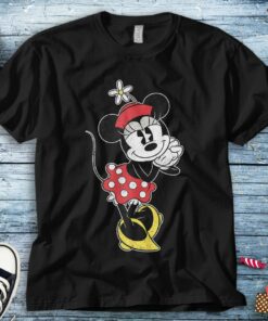 Disney Minnie Mouse Sweetheart Pose Unisex Tee Adult T-shirt Kid Shirt Long Sleeve Hoodie Sweatshirt Women's Tank