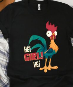 Disney Moana Hei Hei Chicken Hei Girl Hei T-Shirt Unisex Adult T-shirt Kid shirt Gift for Birthday Hoodie Sweatshirt Toddler Tee