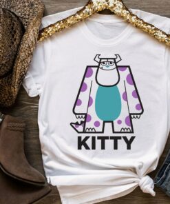 Disney Monsters Inc. Kitty Sulley Graphic T-Shirt, Sulley Portrait, Disneyland Vacation Family Trip Vacation Gift Unisex T-shirt