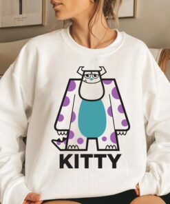 Disney Monsters Inc. Kitty Sulley Graphic T-Shirt, Sulley Portrait, Disneyland Vacation Family Trip Vacation Gift Unisex T-shirt