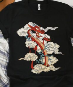 Disney Mulan Mushu Dragon T-Shirt Unisex Adult T-shirt Kid shirt Gift for Birthday Hoodie Sweatshirt Toddler Tee Disneyland Vacation